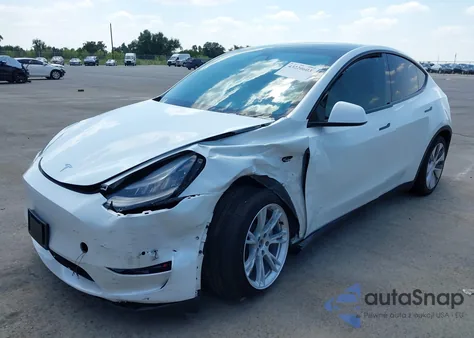 2021 Tesla Model Y Long Range Dual Motor All-Wheel Drive из США, поврежденный, VIN 5YJYGAEE7MF179038